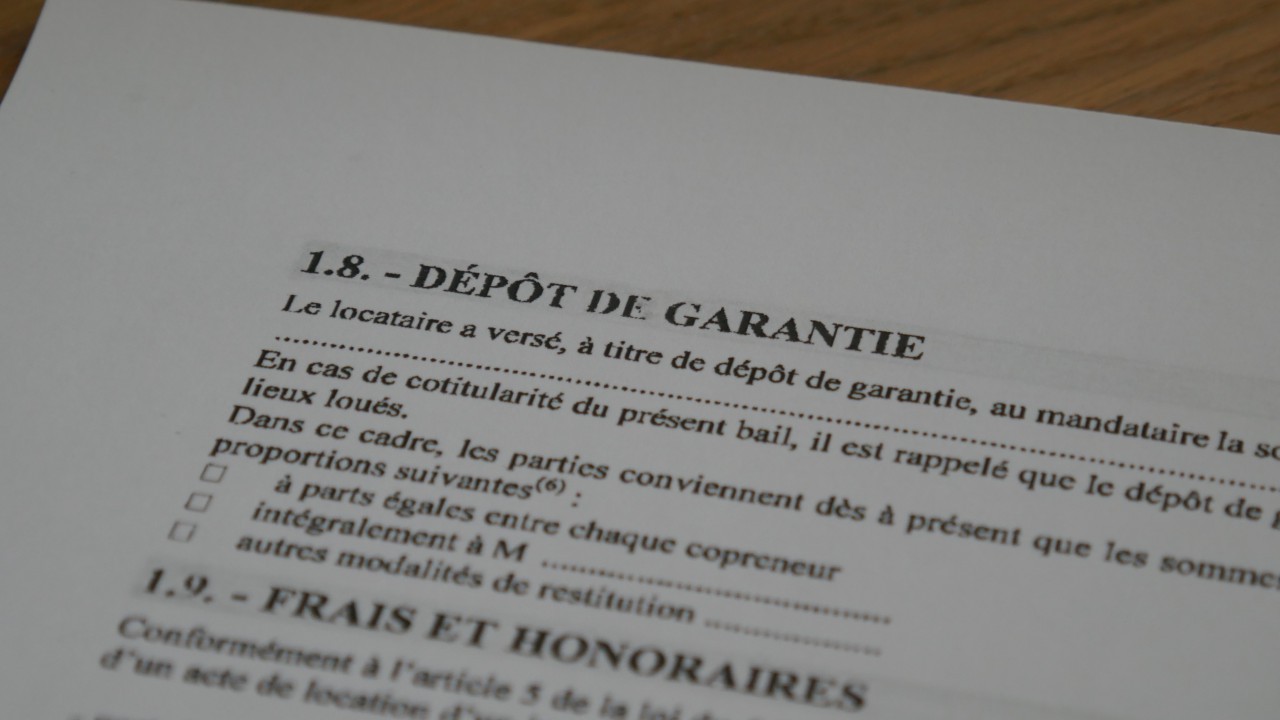 Non restitution du dpt de garantie 